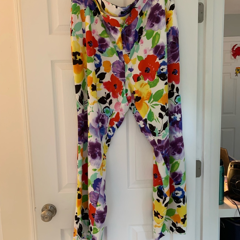 Ralph Lauren Women, size 22, NWOT silky wide leg pant